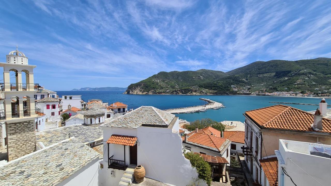 Townhouse Christos Leilighet Panormos  Eksteriør bilde